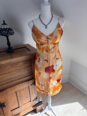 Sünde Vintage Floral Dress 🍊